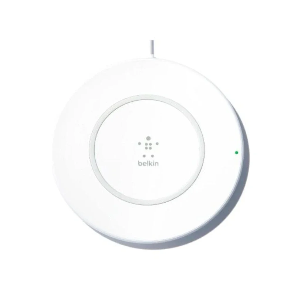 Belkin Wireless Charging Pad 7.5W Qi-Certified Charger Pad  White Quick Charger